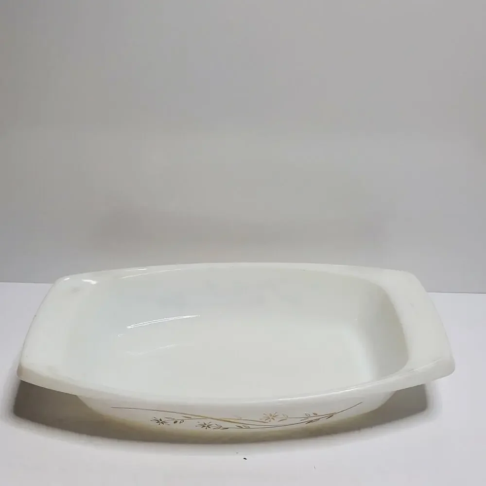 Vintage PYREX Golden HoneySuckle Casserole Dish 033 1.5 Qt